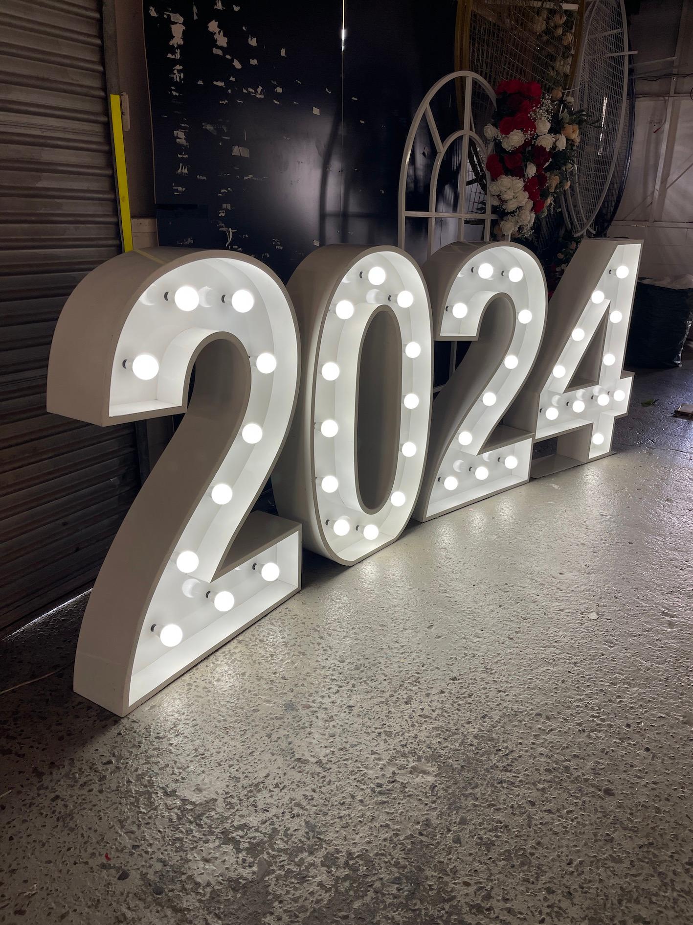 2024 light up numbers