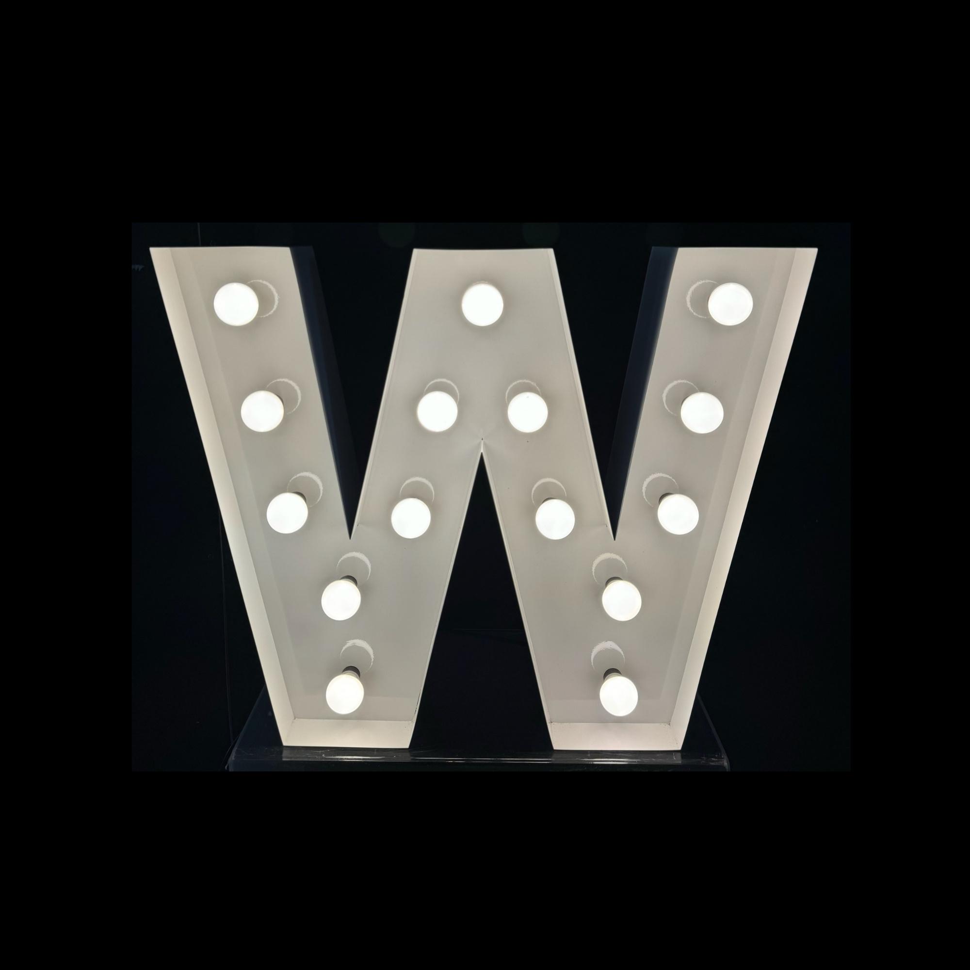 W