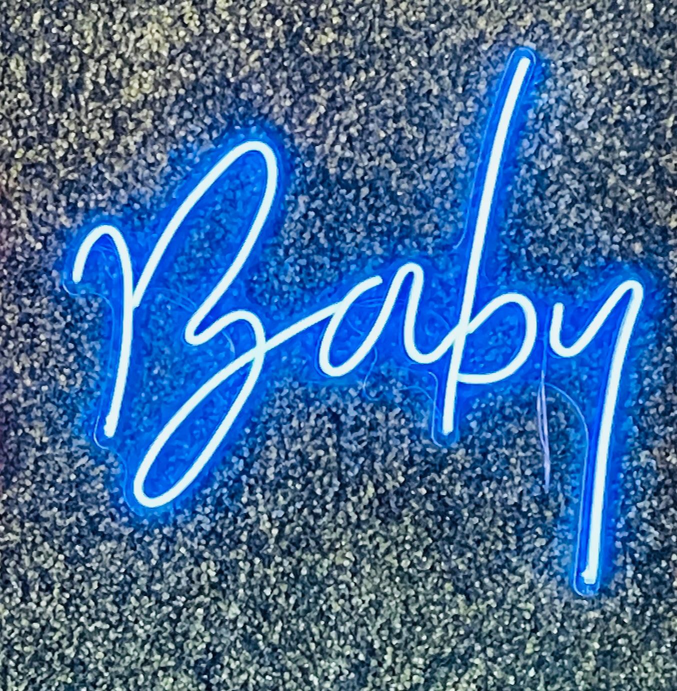 Baby neon sign